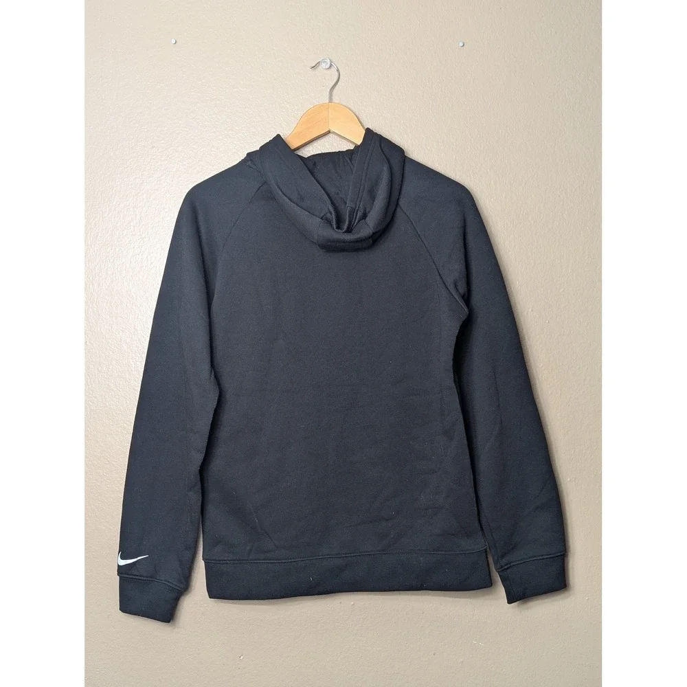Nike 3 Brand Hoodie Boys XL Black Russell Wilson Pullover Fleece Sweatshirt